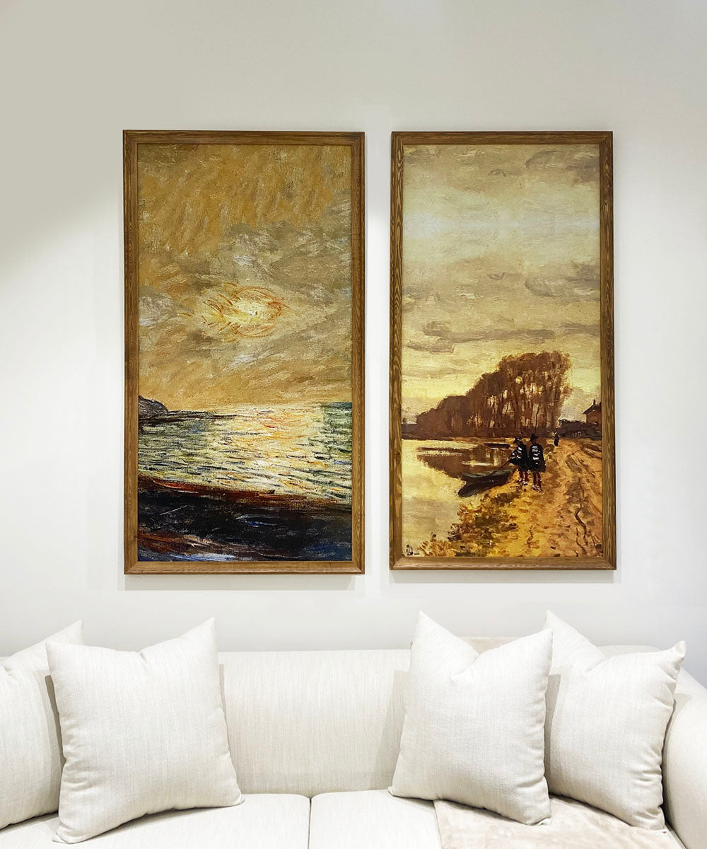 Mora Setting Sunset Wall Art