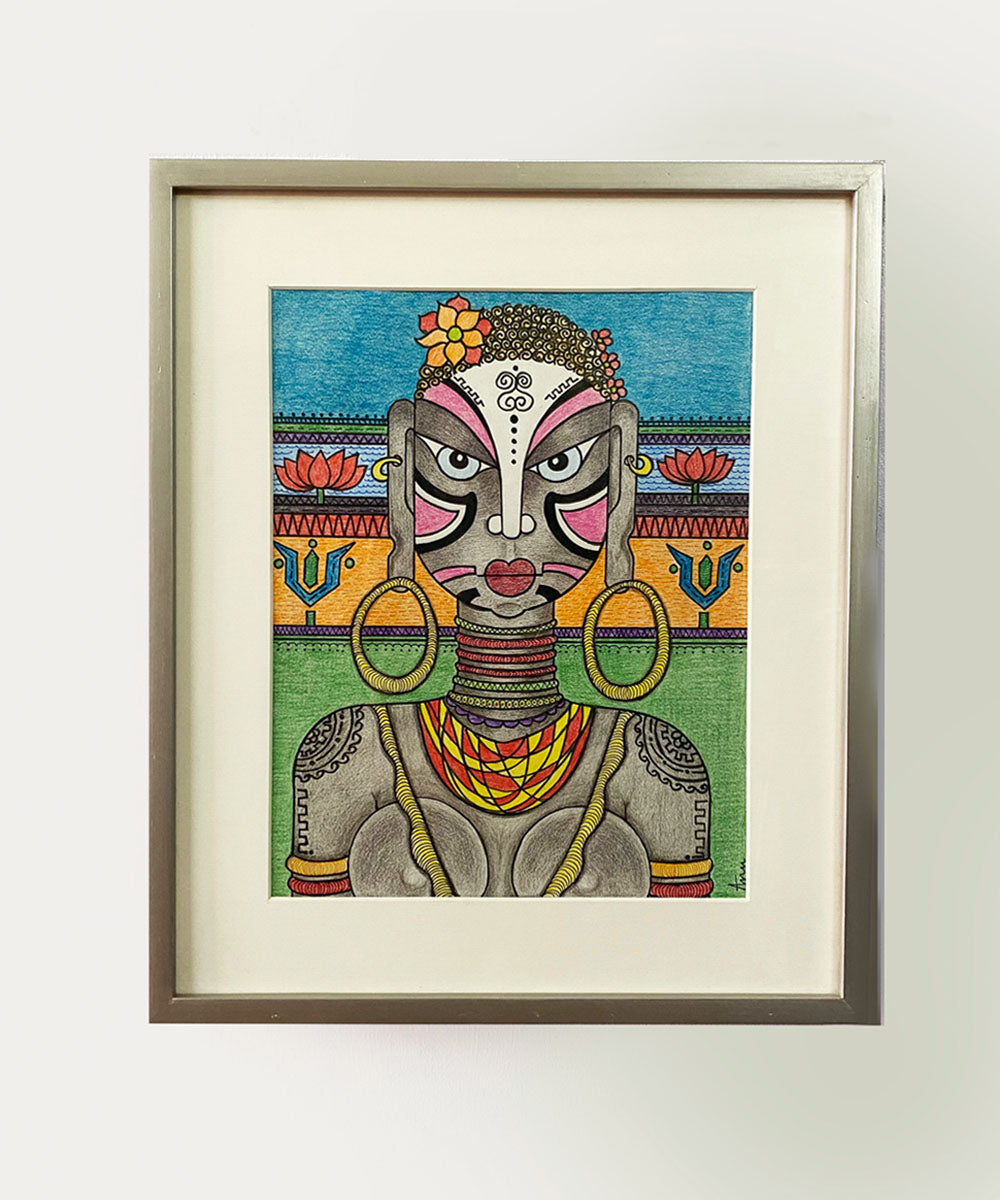 Tara Tribal Face Wall Art