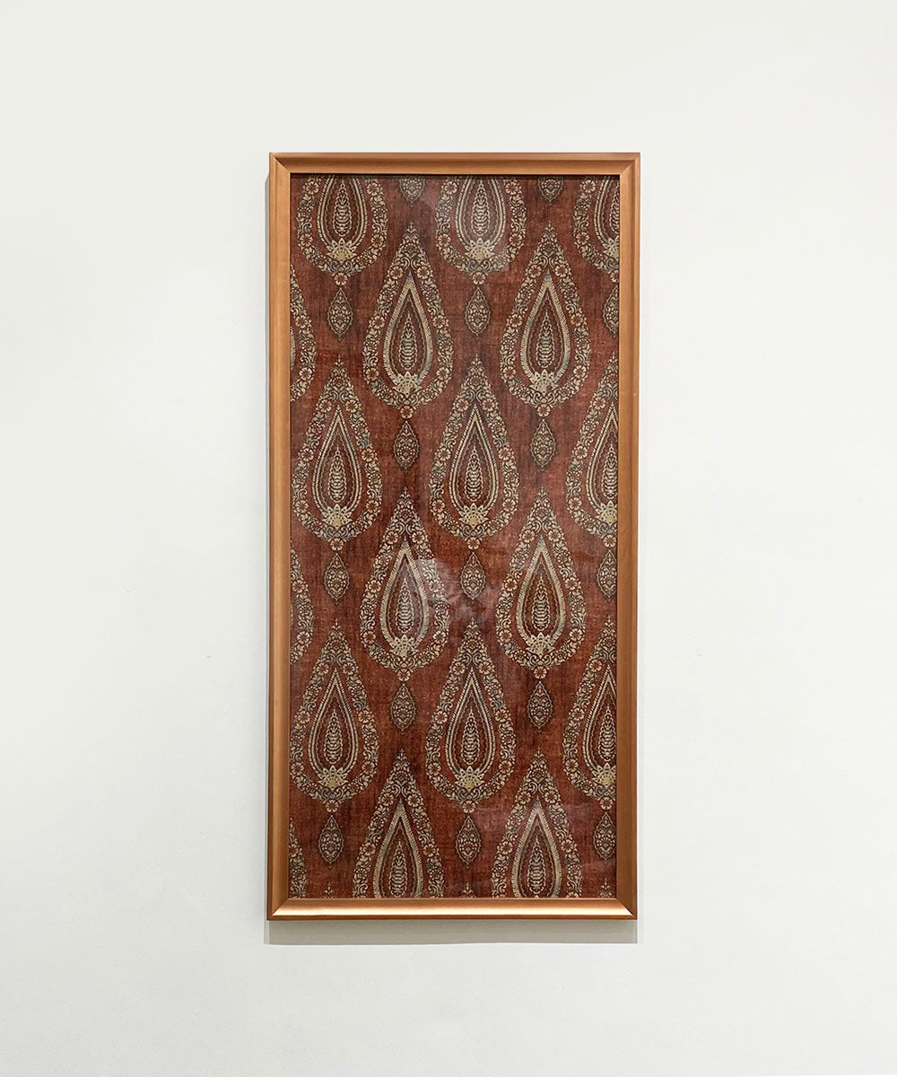 Copper Pazzo Textile Wall Art