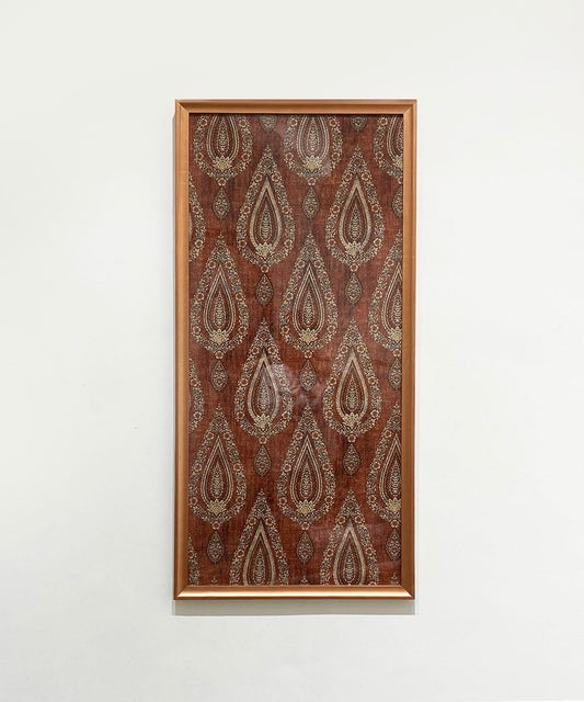 Copper Pazzo Textile Wall Art