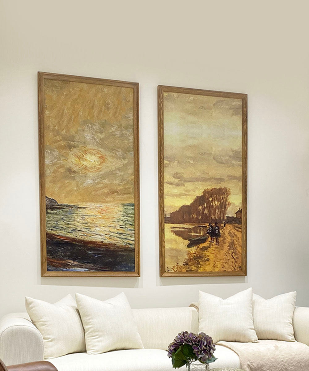 Mora Setting Sunset Wall Art