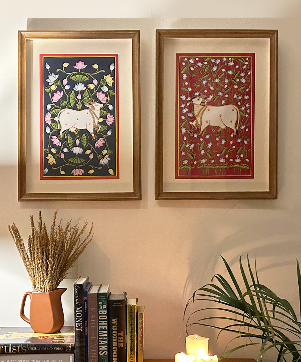 Mala & Lotus Pond Wall Art