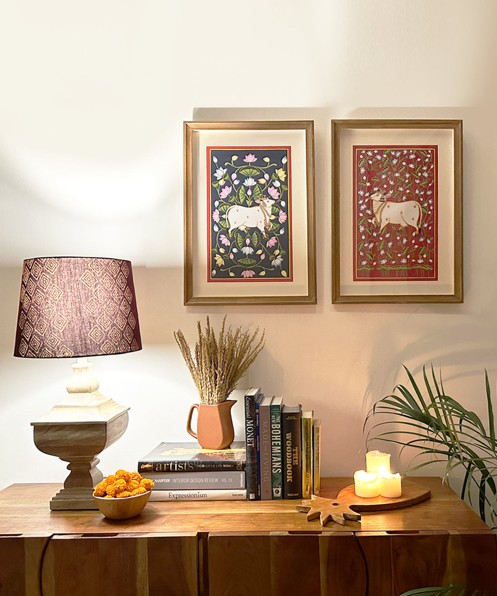 Mala & Lotus Pond Wall Art