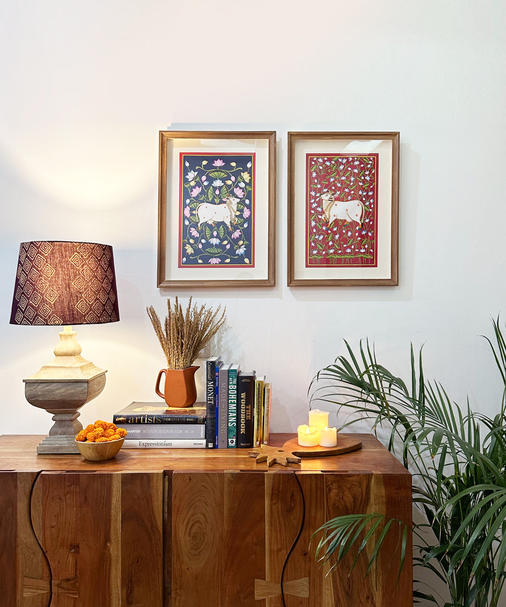 Mala & Lotus Pond Wall Art